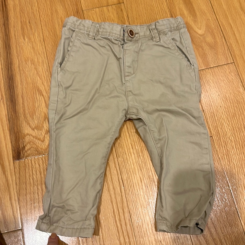 Zara Baby Boy Khaki Pants Size 6-9 mo.